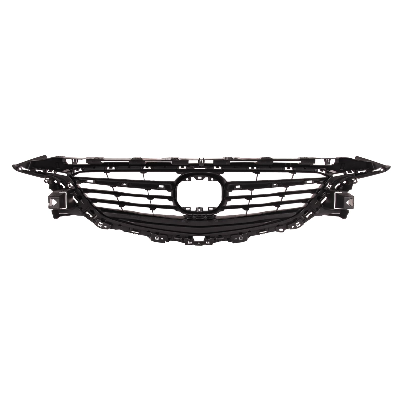 TYG (CAPA QUALITY) Front Grille Compatible with 2014-2017 Mazda 6 w/o LED Lamps, PP OEM Replacement Bumper Grill for MA1200192 G