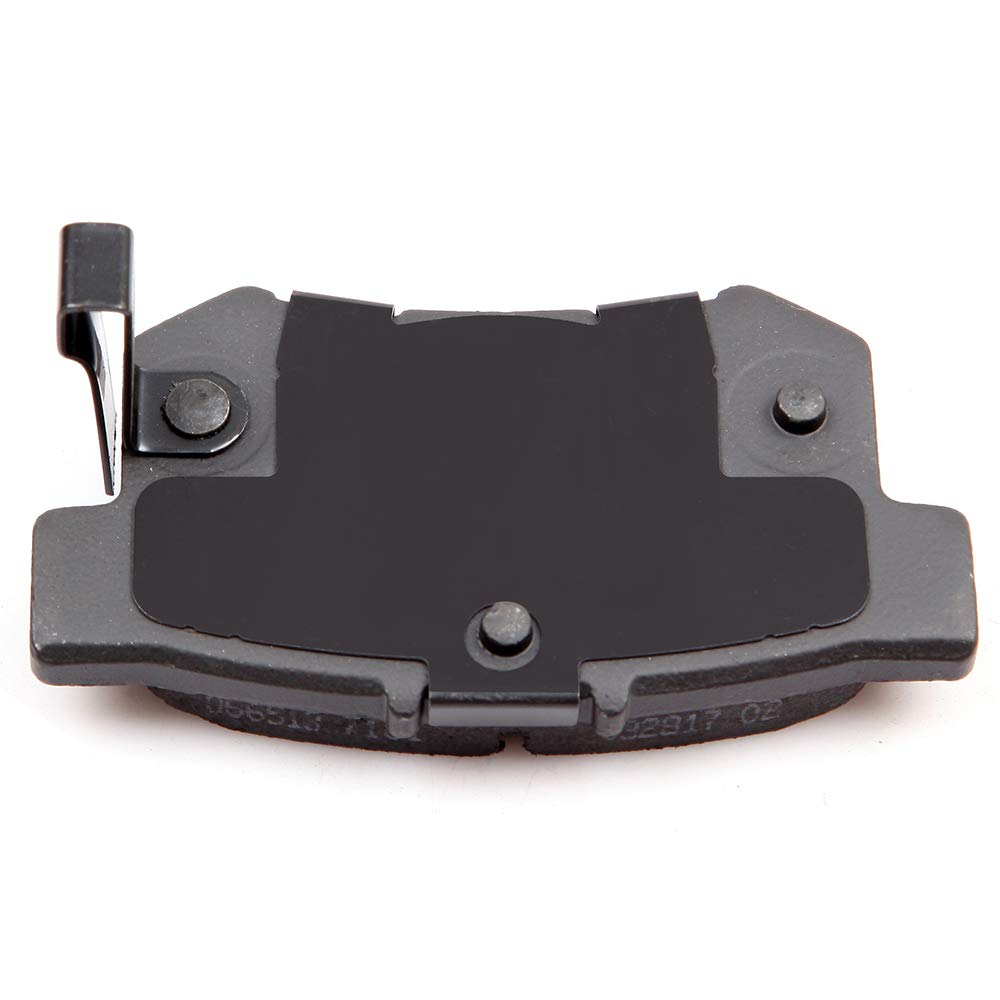 Cciyu D764 D537 Front Rear Ceramic Brake Pads Kits 8Pcs Fit For 1997-1999 For Acura Cl,2001-2005 For Acura El,1991-2002 For Hond