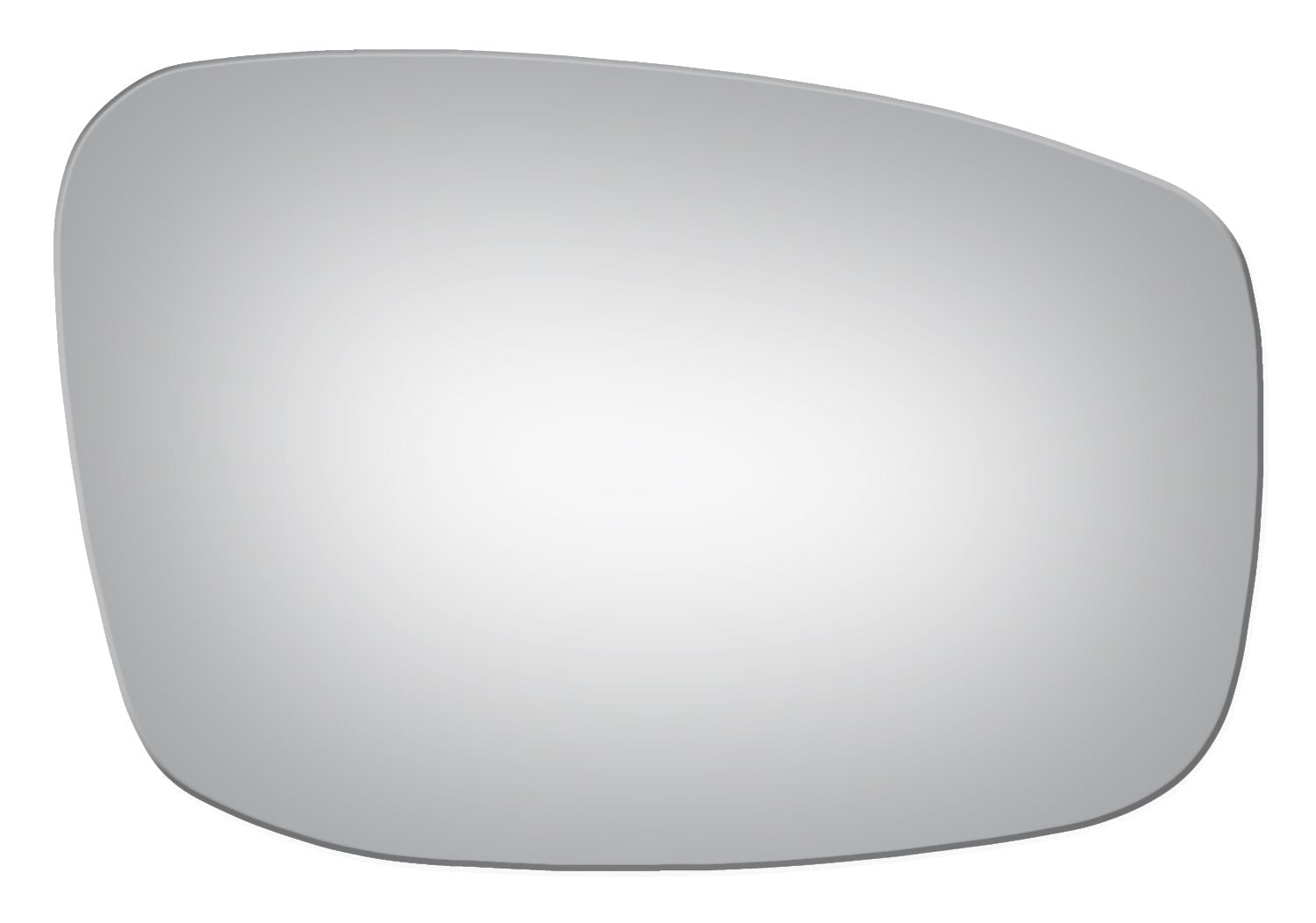 Burco 5323 Convex Passenger Side Replacement Mirror Glass For Infiniti G37, Q40 (2008, 2009, 2010, 2011, 2012, 2013, 2014, 2015)