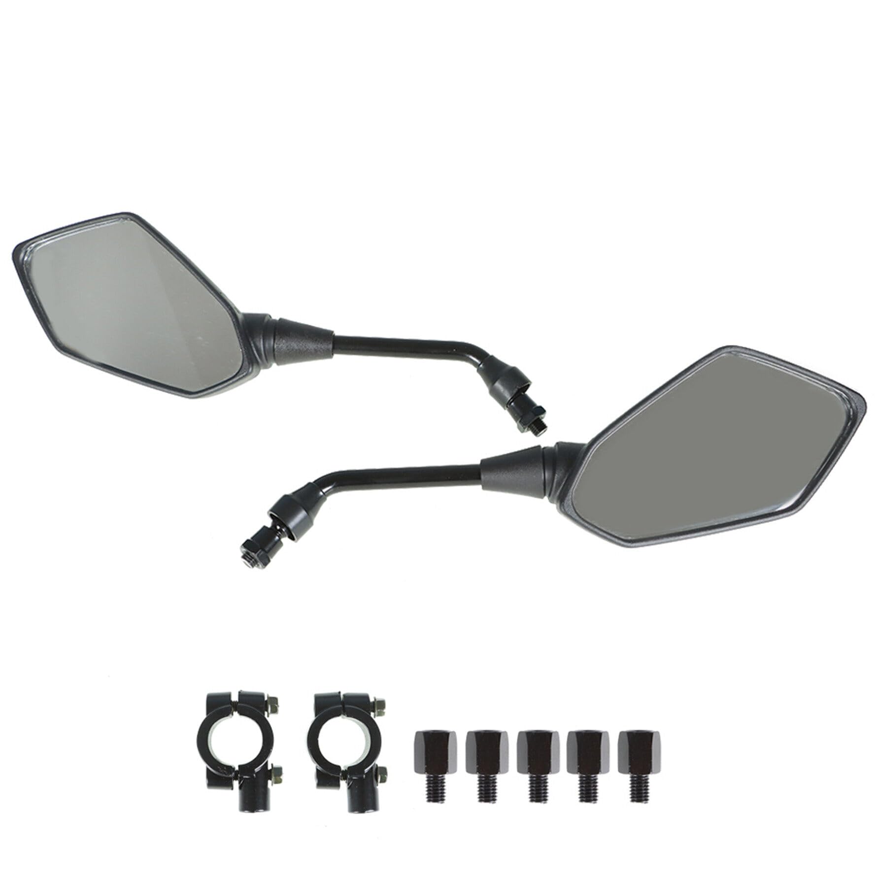Munirater Atv Rear View Side Mirrors Replacement For Polaris Sportsman 400 450 500 550 570 700 800 850