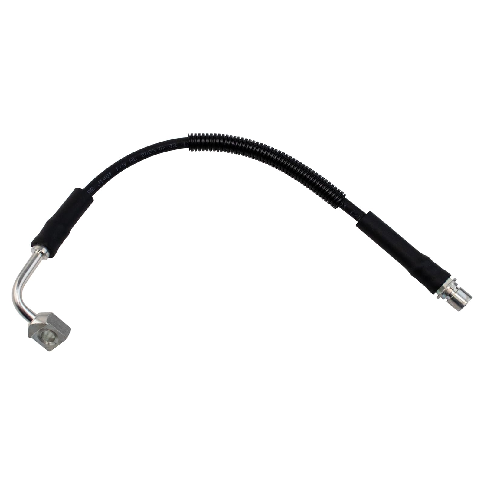 Trq Front Brake Hose Set Compatible With 2003-2007 Cadillac Cts