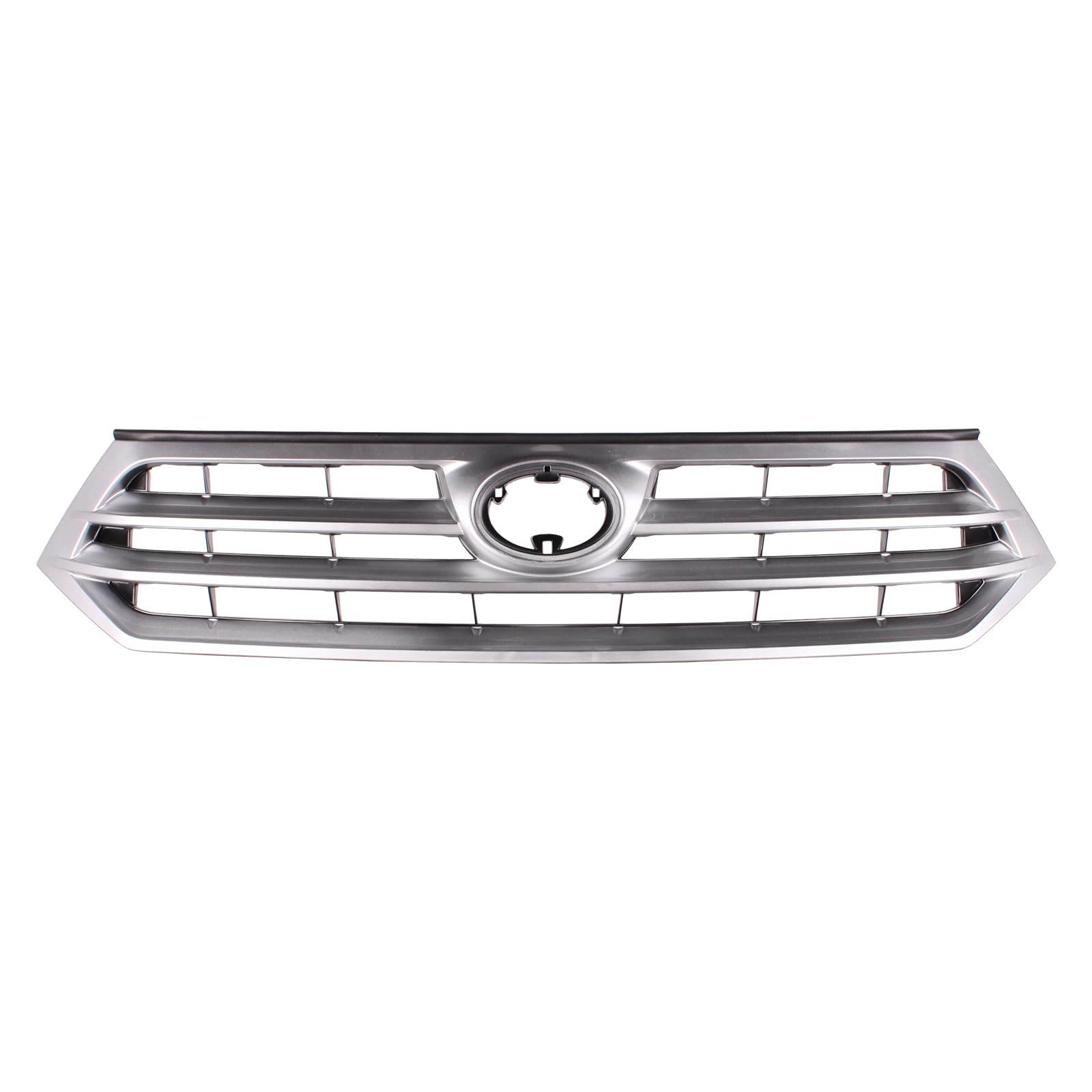 TYG (CAPA QUALITY) Front Grille Compatible with 2011-2013 Toyota Highlander, ABS OEM Replacement Bumper Grill for TO1200346 5310