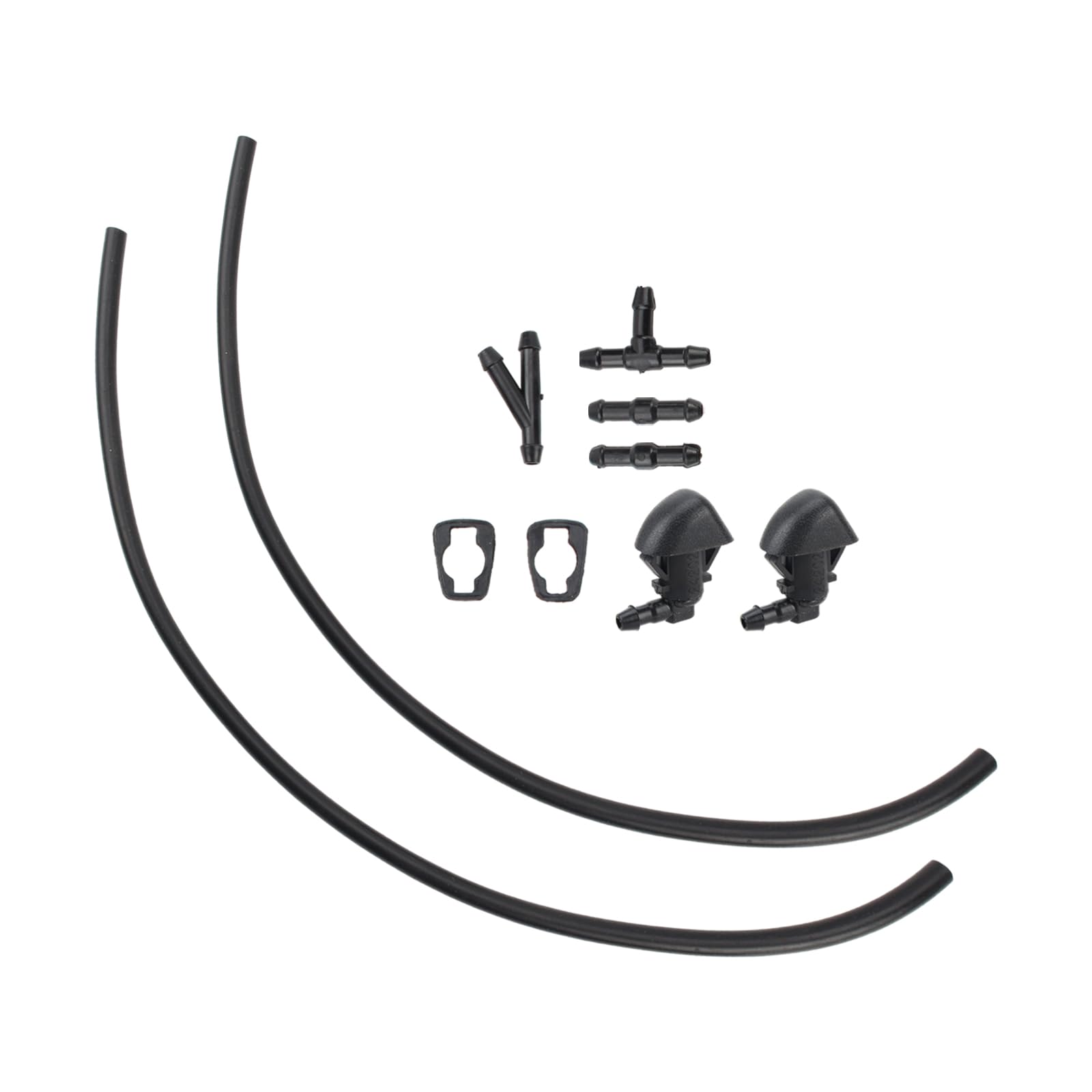 Topkidame 76810-Sza-A01 Windshield Washer Nozzle Wiper Hose Kit Fits For Honda Pilot 2009-2015
