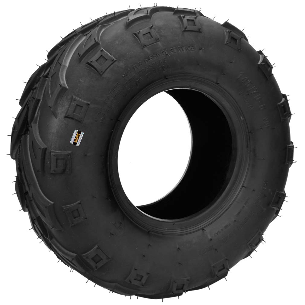 HIAORS 145/70-6 145x70x6 Tire Tubeless for Coleman CC100X CT100u Baja Dirt Bug Doodle Bug DB30 Monster Moto MMB80 MMB105 Motovox