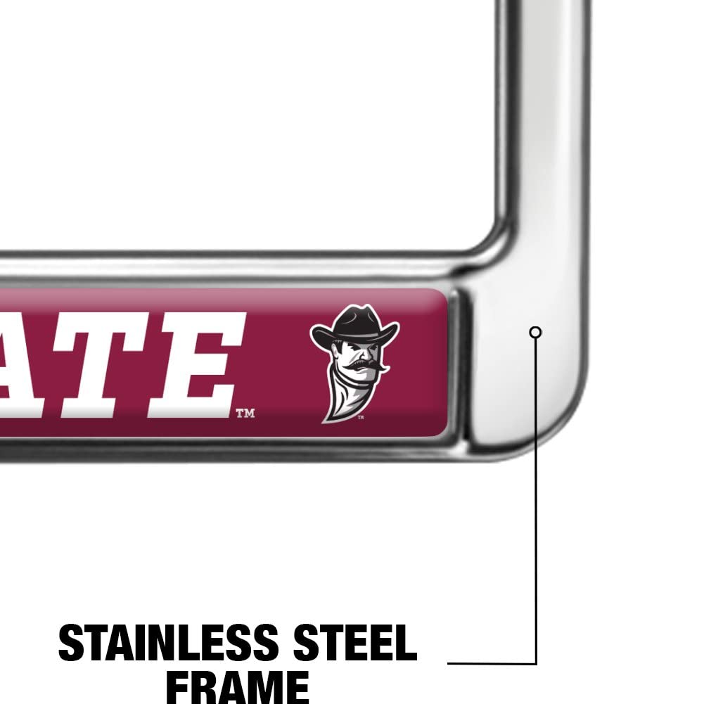 GRAPHICS & MORE Metal License Plate Frame - New Mexico State Alumni, Full Size, One Size, New Mexico State Color