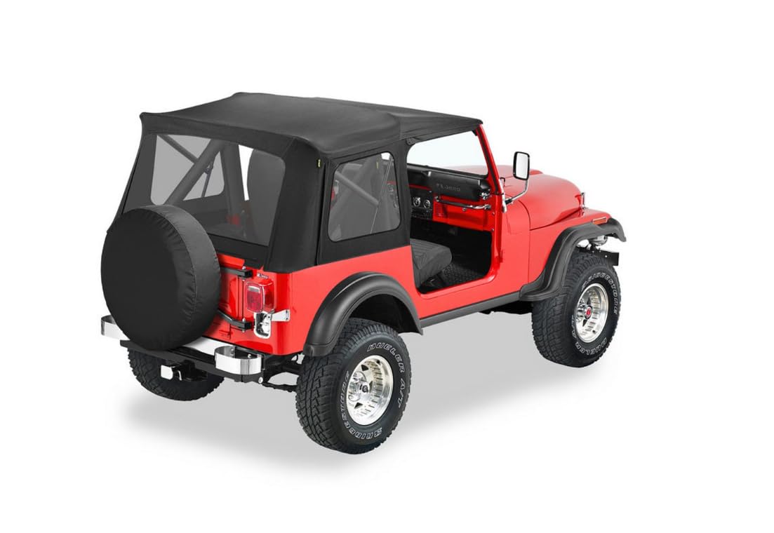 Bestop 5159901 Black Supertop Classic for 1976-1995 Wrangler