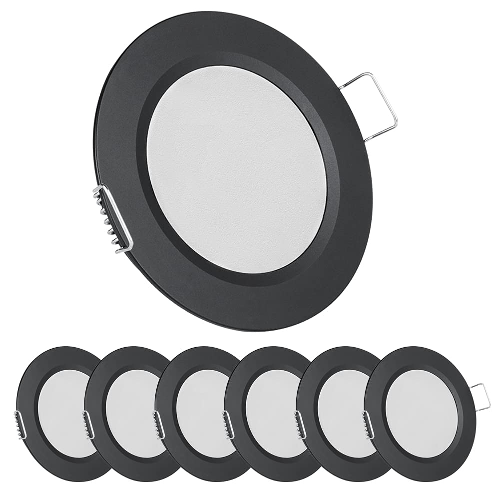 acegoo RV 2.75  Recessed LED Ceiling Light 12V Ultra-Thin Puck Light, Dimmable RV Lights Interior for Camper Van Truck Motorhome