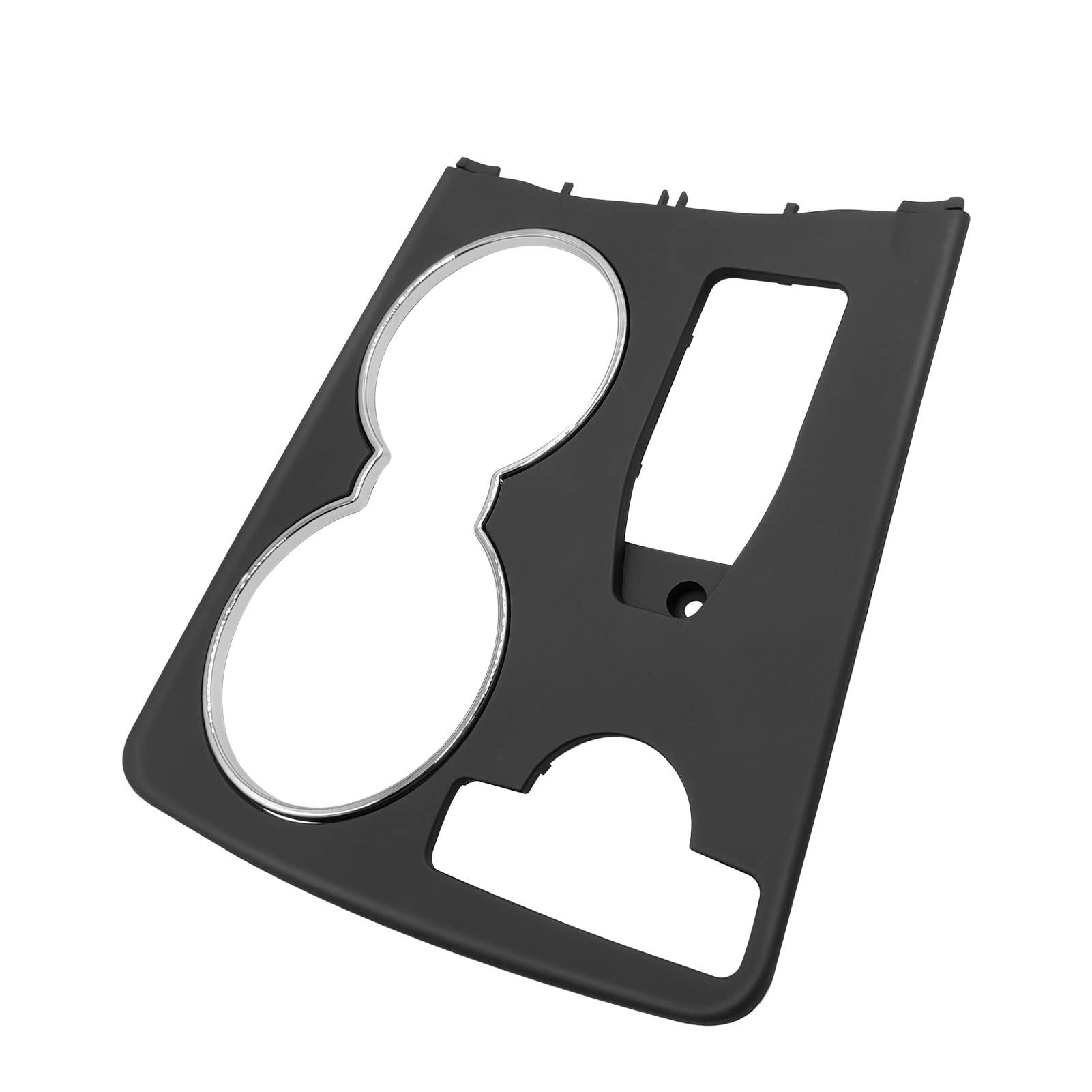 Jaronx Compatible With Mercedes Benz Cup Holder Trim Cover, W204 Center Console Cup Holder Trim Replacement C Class Cup Holder Frame For W204 C180 C200 C230 C250 C280 C300 C350 2008-2014 A2046800307