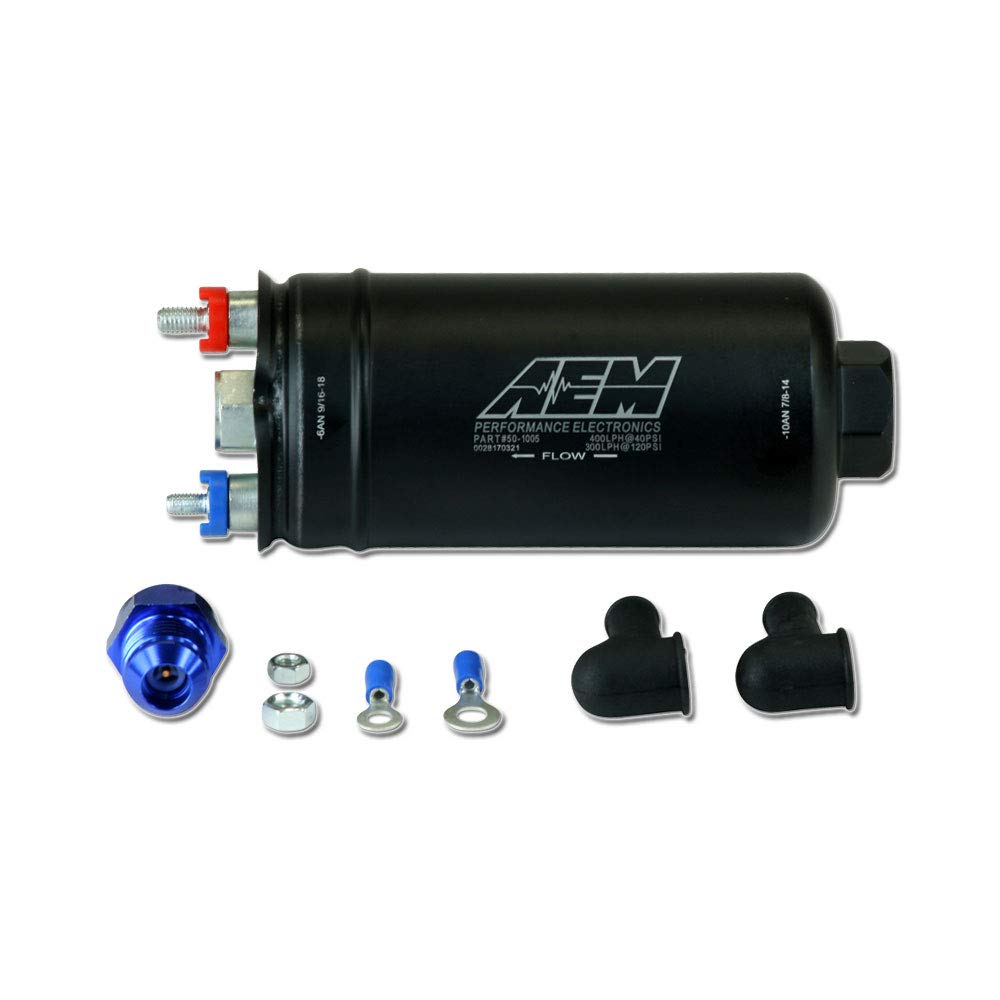 Aem 50-1005 Inline High Flow Fuel Pump (400Lph)