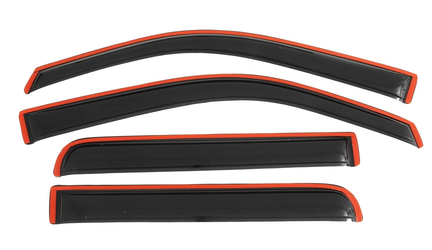 Auto Ventshade [Avs] 194155 In-Channel Ventvisor | 2009 - 2014 Ford F-150 Supercrew, 2010 - 2014 Svt Raptor Supercrew - Smoke, 4