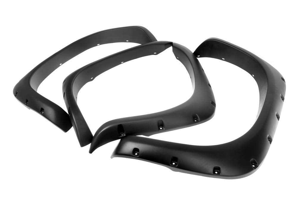 Aps Fender Flares, Compatible With Ram 1500 2002-2008 & 2500 3500 Model 2003-2009 Injection Moulding Wheel Flares Pocket Rivet Style