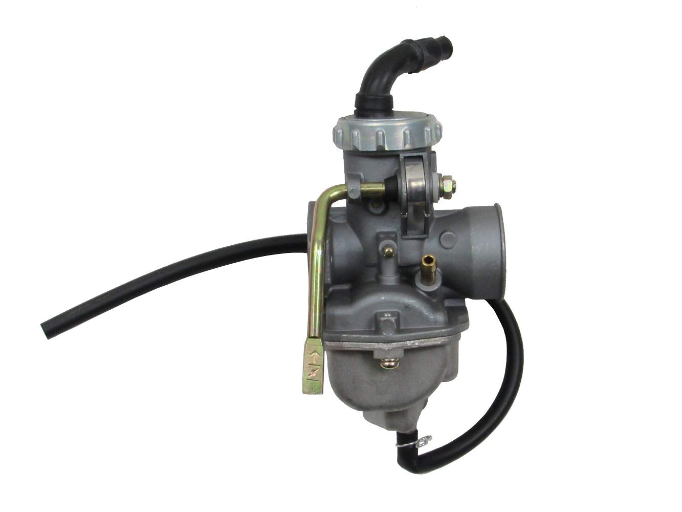 Pz20 Carburetor With Manual Choke Lever For 110Cc, 125Cc Quad Atv'S, Dirtbike & Gokarts | Kandi Taotao Coolster Sunl K&F Standar