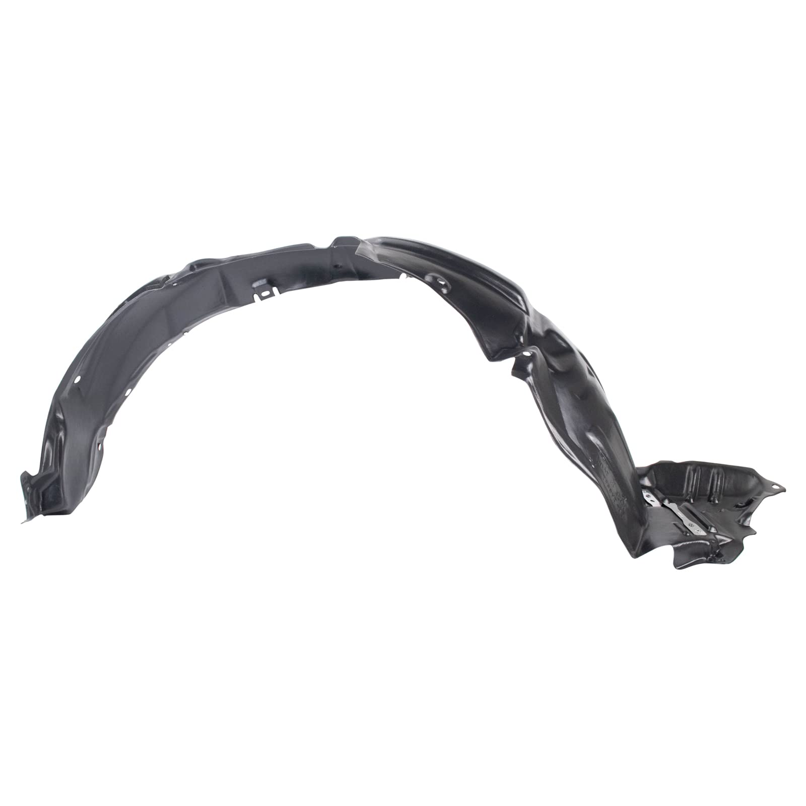 Trq Inner Fender Liner Set Compatible With 2015-2017 Toyota Prius V To1248208 To1249208
