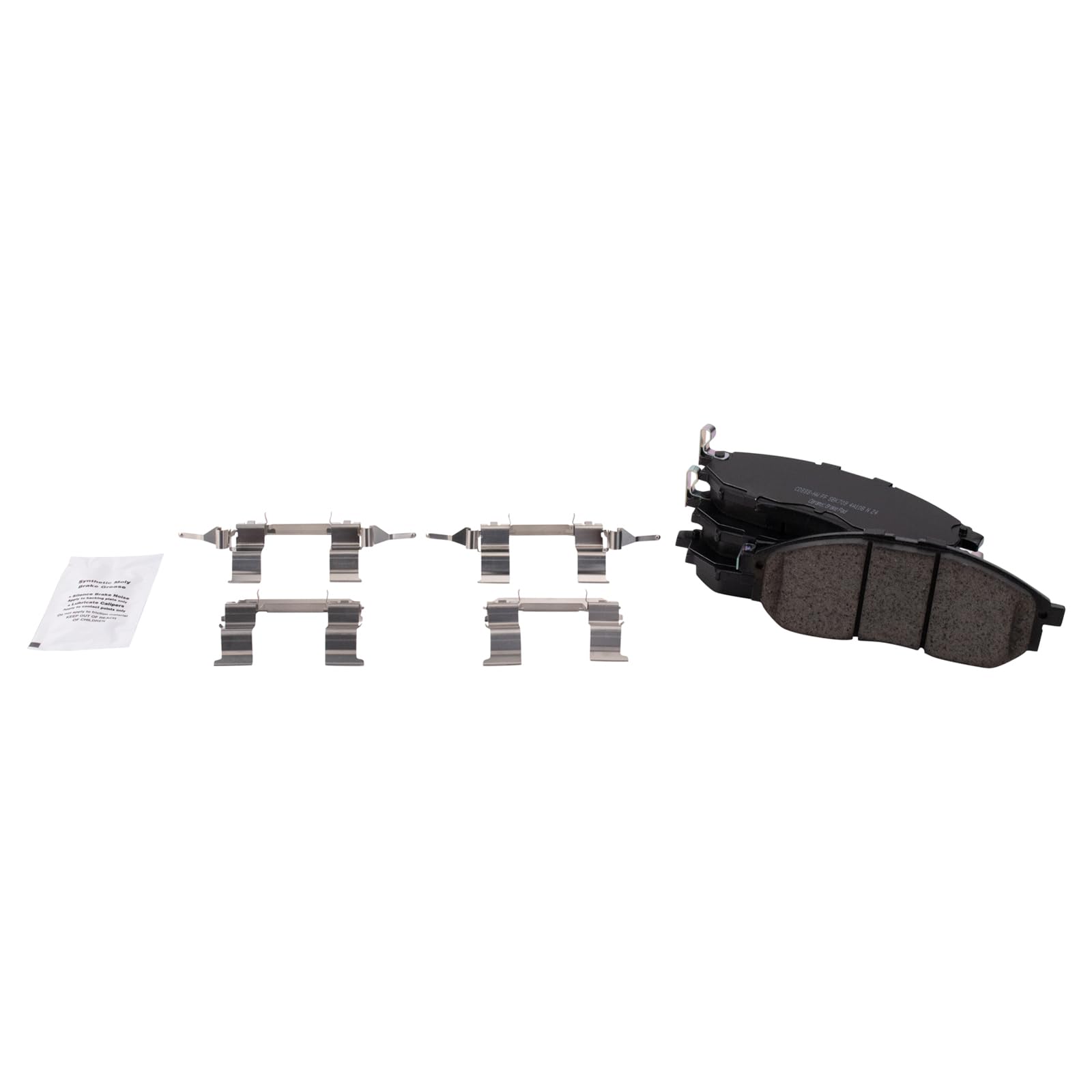 TRQ Premium Posi Ceramic Front Brake Pad LH RH Kit for Nissan Infiniti