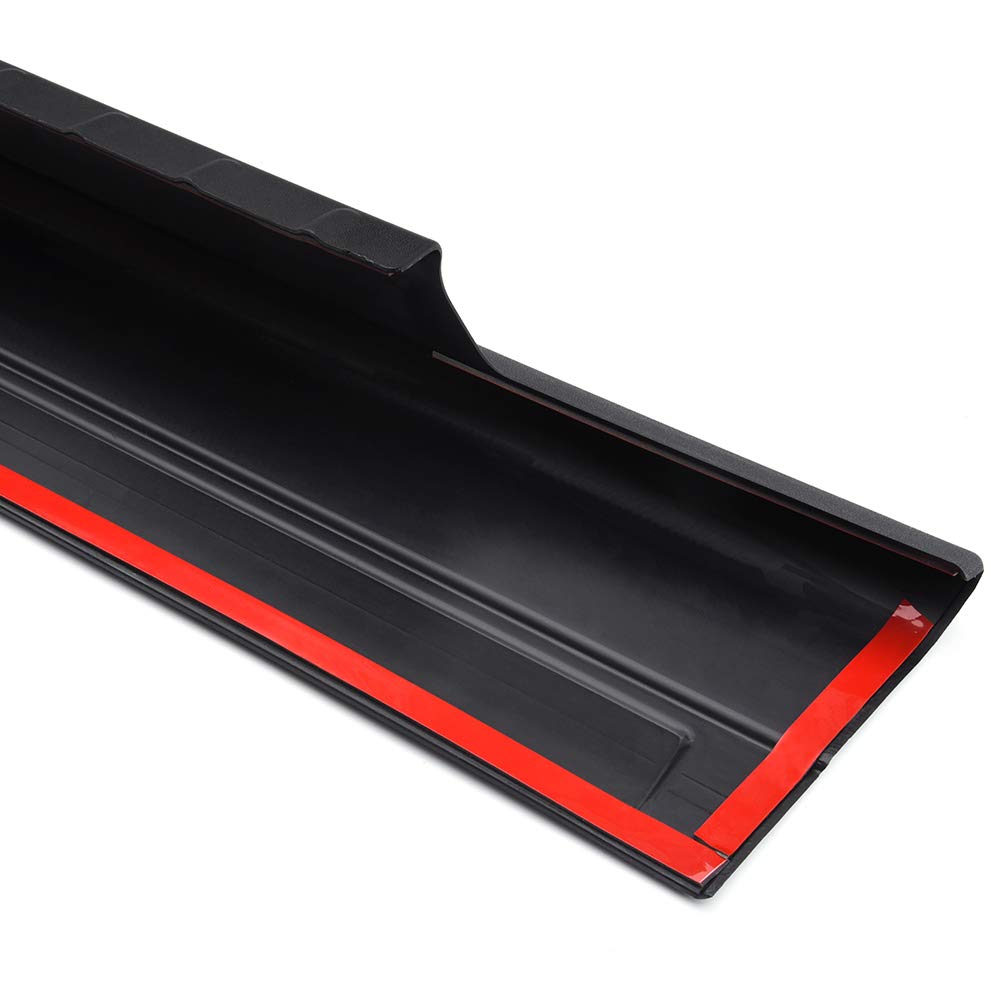 PIT66 Black Trail Armor Rocker Panel, Compatible with 1999-2006 Silverado/Sierra 1500, 99-04 Silverado/Sierra 2500, 01-06 Silver