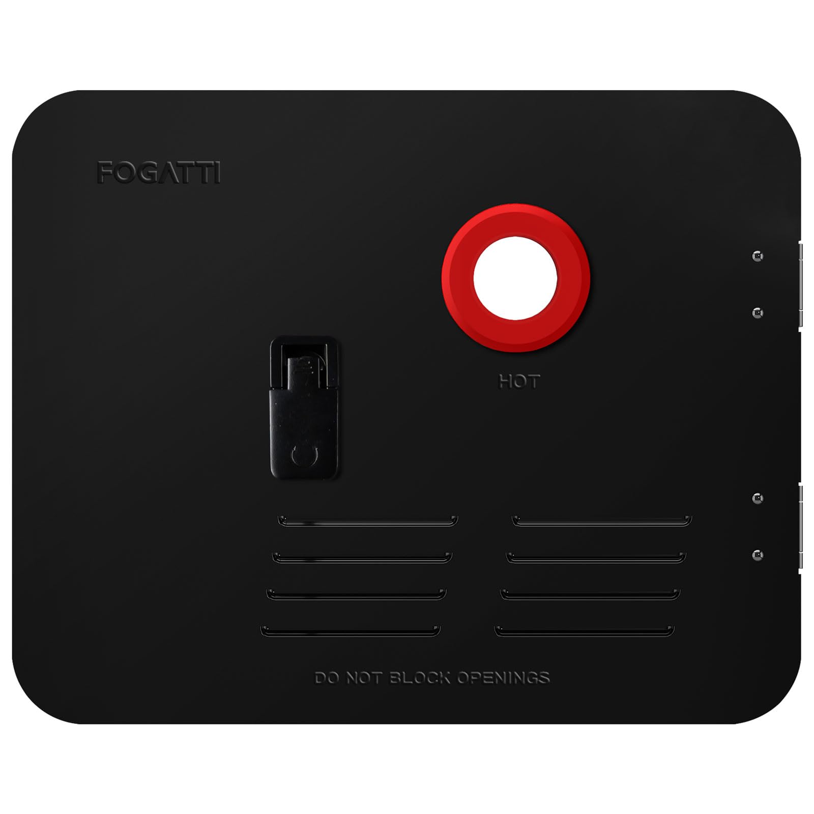 FOGATTI 15 x 18 Inches RV Water Heater Black Door ONLY. Door kit for FOGATTI RV Water Heaters, Galvanized Steel