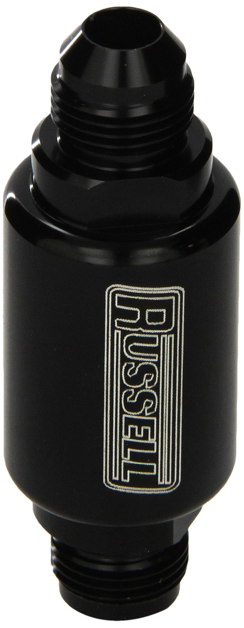 Edelbrock 650103 Male #8 3.25 Length Fuel Filter - Black