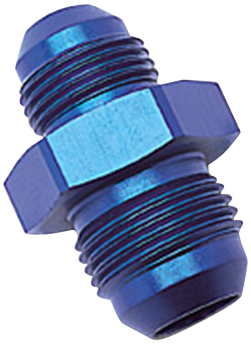 Edelbrock/Russell 661790 Blue Anodized Aluminum -8An To -10An Flare Reducer Fitting