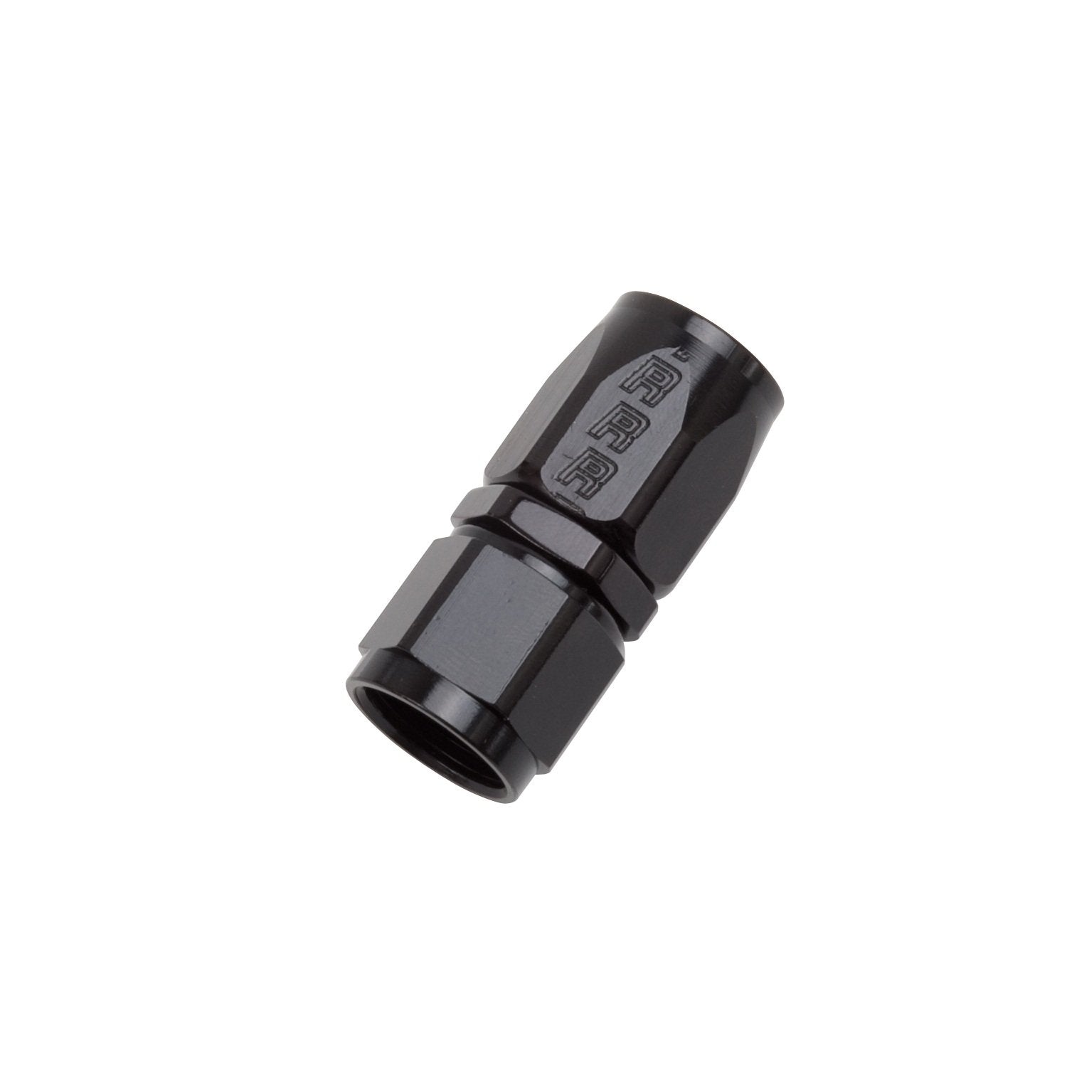 Russell/Edel 610035 Full Flow Hose End Straight -8An All Blk Finish