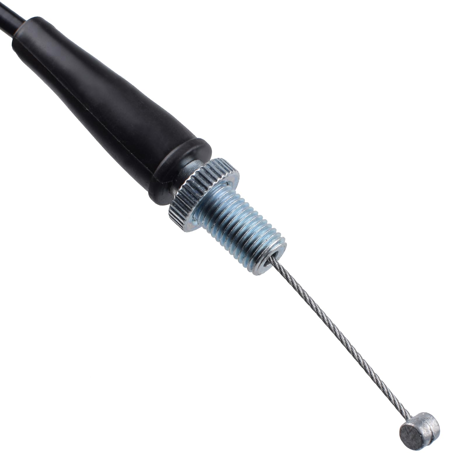 Heymaillc 50    Mini Bike Throttle Cable for 50cc 150cc 250cc Mini Bike ATV Quad Pit Bike Dirt Bike Parts (Black)