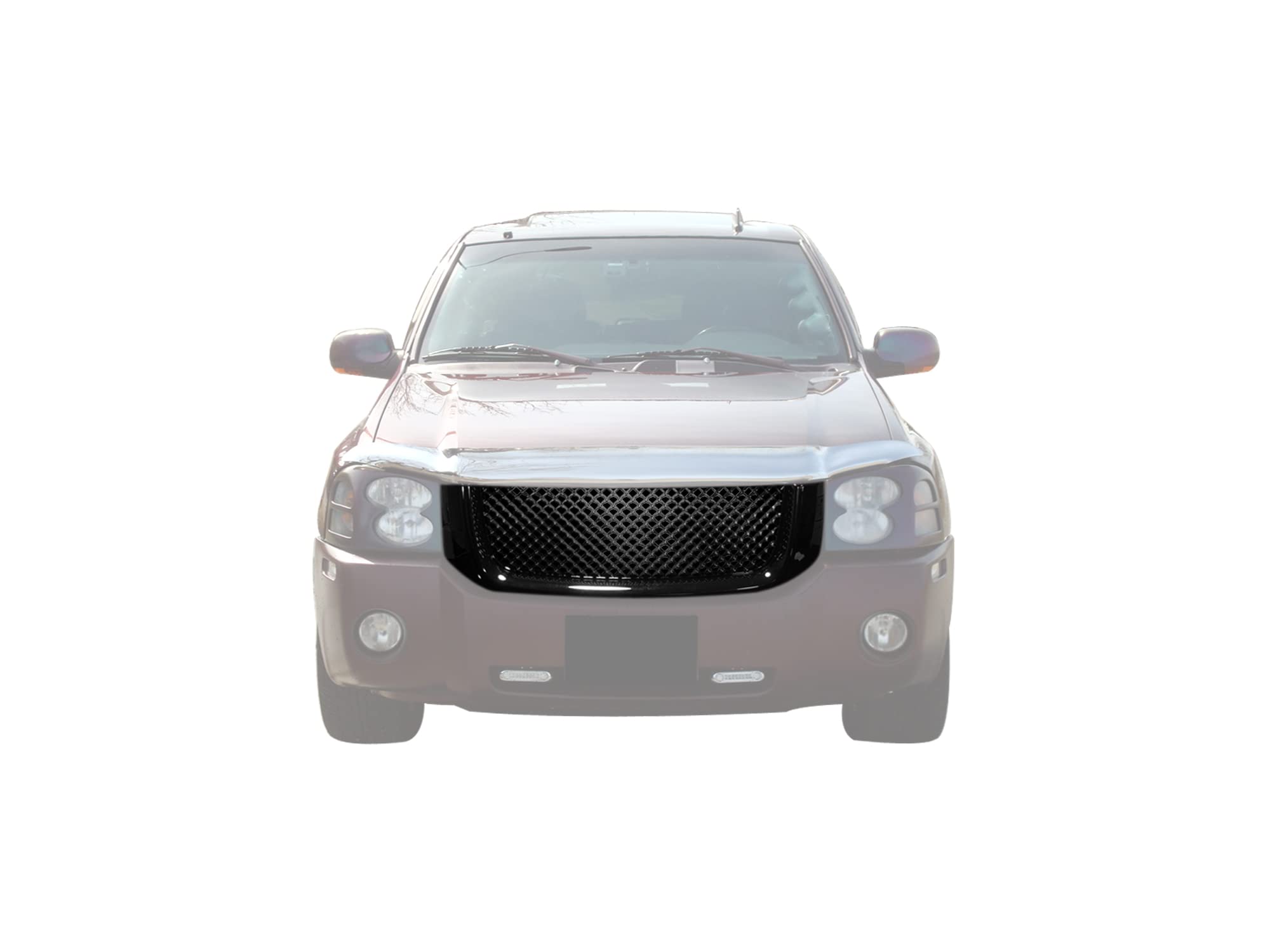 Armordillo 2002-2009 Gmc Envoy Xl Mesh Grille Gloss Black