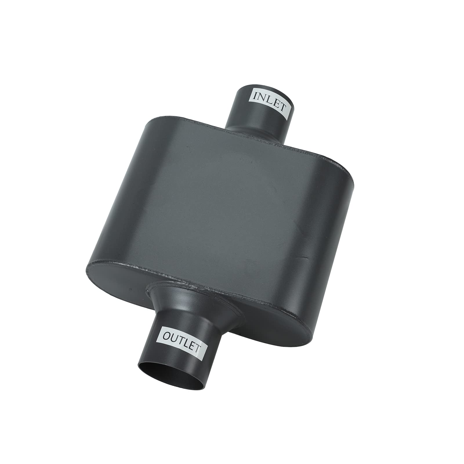 Pair Of Single Chamber Performance Race Chambered Muffler 2.25'' Center/Center Universal Muffler