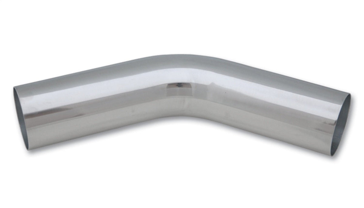 Vibrant Performance Tubing 45 Degree Elbow Aluminum Polished 5in