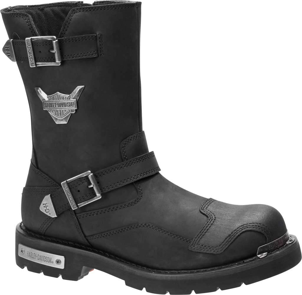 HARLEY-DAVIDSON FOOTWEAR Men's Stroman Motorcycle Boot, Black, 11.5 M US