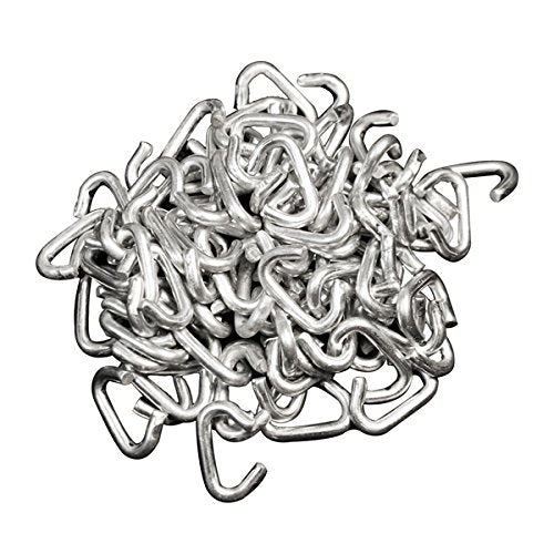 LEM Products Hog Rings, 1/2', 100 Galvanized Steel Rings