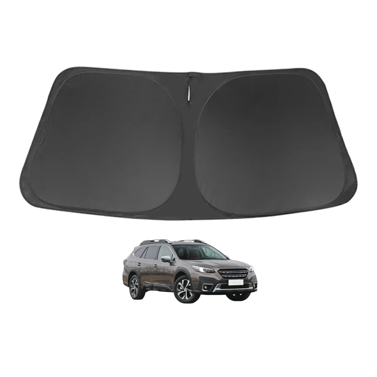 Outback Custom Windshield Sun Shade for Outback 2020 2021 2022 2023 2024 2025 Front Window Sunshade Sun Visor 240T Shade Blocks 