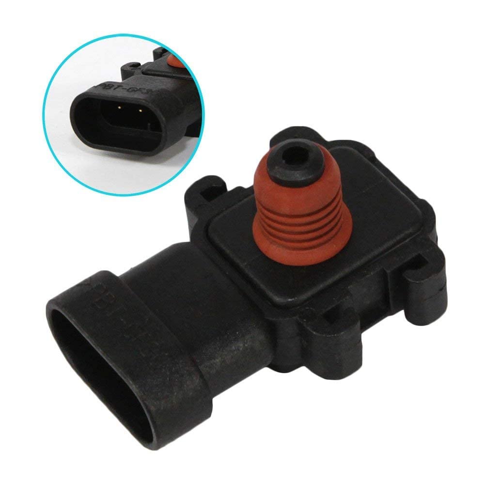 Manifold Absolute Pressure Sensor Map 213-4434 2134434 213-796 213796 16187556 12614973 16249939 Compatible with Chevy Impala Ta