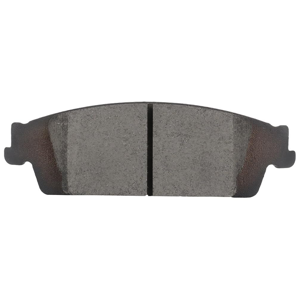 Eccpp D1363-8472 D1707-8930 Front Semi Metallic & Rear Ceramic Disc Brake Pad Set Fit For Cadillac Escalade 2015-2019,For Cadill