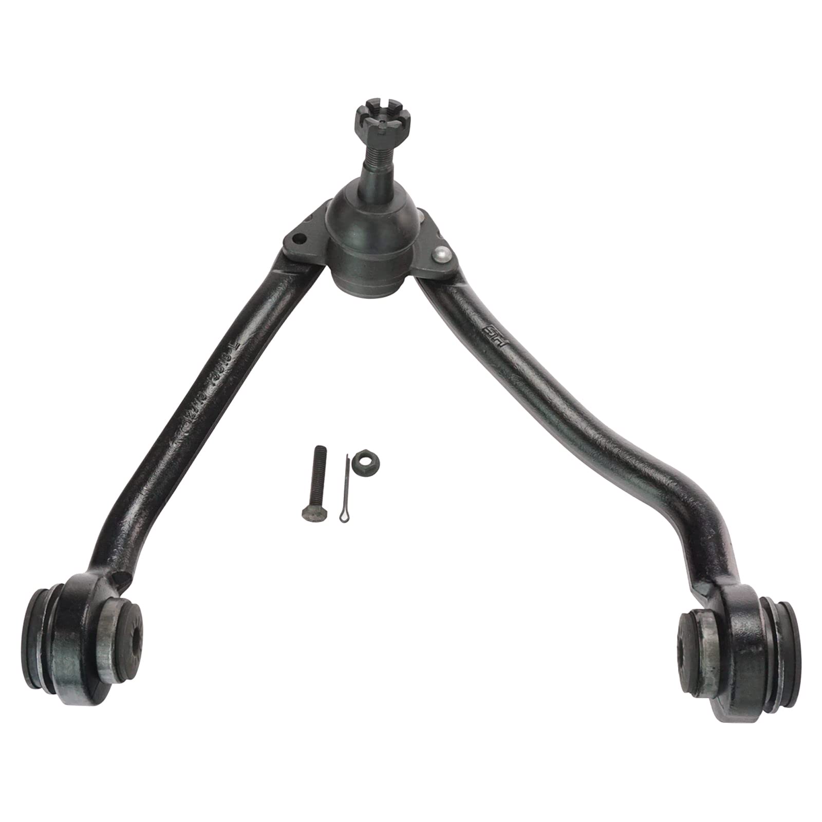 TRQ Front Upper & Lower Control Arm with Ball Joint Set Compatible with 2006-2008 Dodge Ram 1500