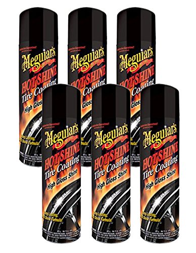 Meguiars Hot Shine Tire Spray (15 oz) - Pack of 6