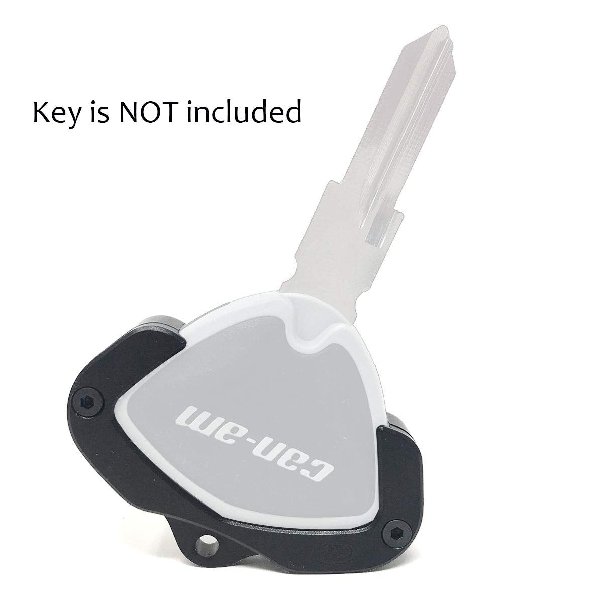 Crazy Metalman Key Holder For Can Am Spyder F3 Rt Rt-S St Rsi Accessory Key Hole Cover Black