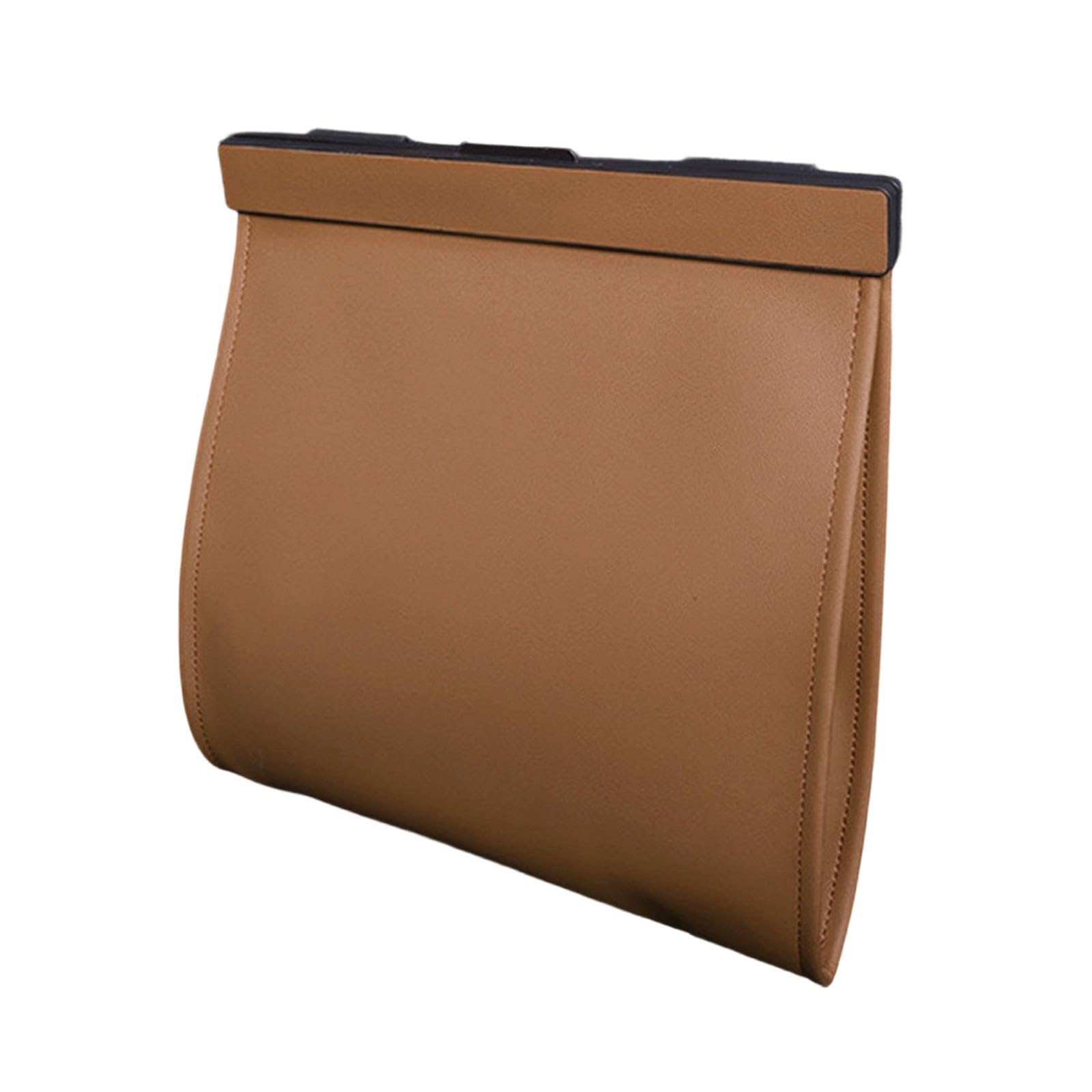ZOOMELLA Car Trash Bag Outdoor Multifunctional Travel Magnetic Lid Portable Organizer Brown