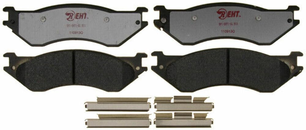 Raybestos Premium Raybestos Element3 Eht™ Replacement Front Brake Pad Set For Select Ford Expedition/F-150/F-250 And Lincoln Navigator Model Years (Eht702H)