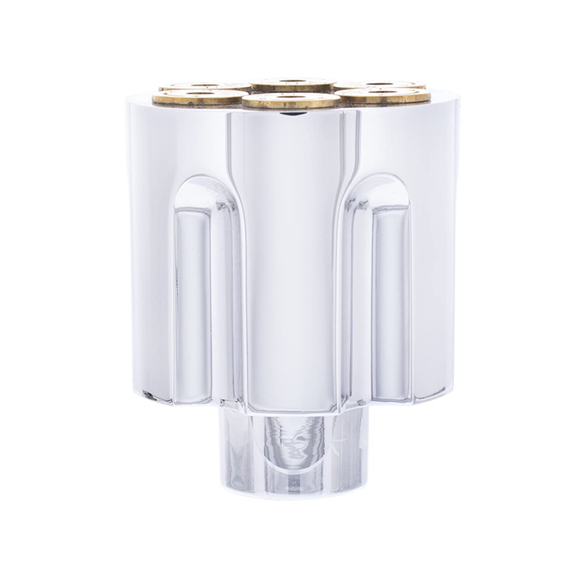 United Pacific 23399 Heavy-Duty Aluminum Gun Cylinder Air Valve Knob, .44Mag Style, Screw-On Style, Chrome Plated, Strong & Durable - One Unit