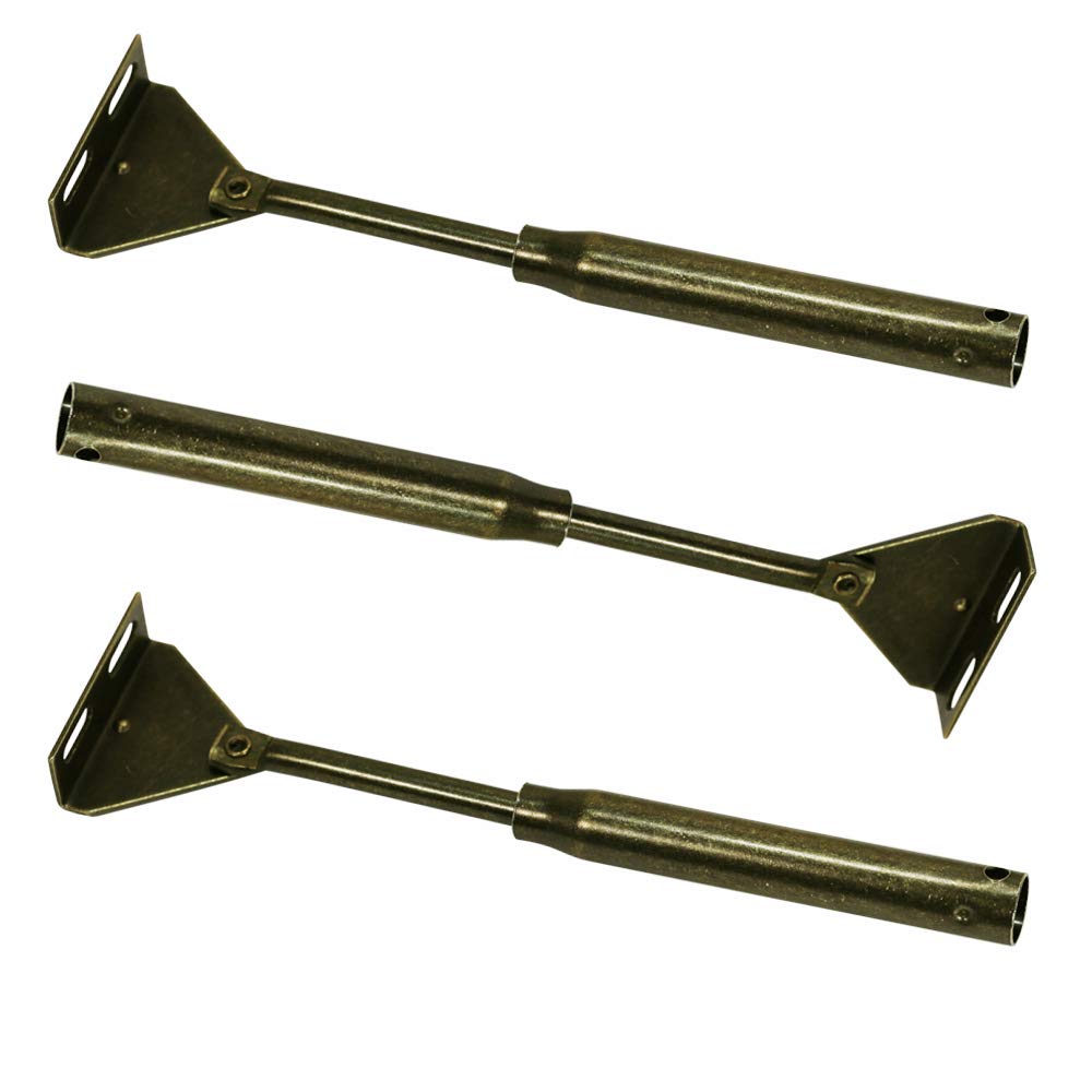 RV - Cabinet Hardware Door Strut Spring Loaded - Set of Three (3 Pack) - Metal