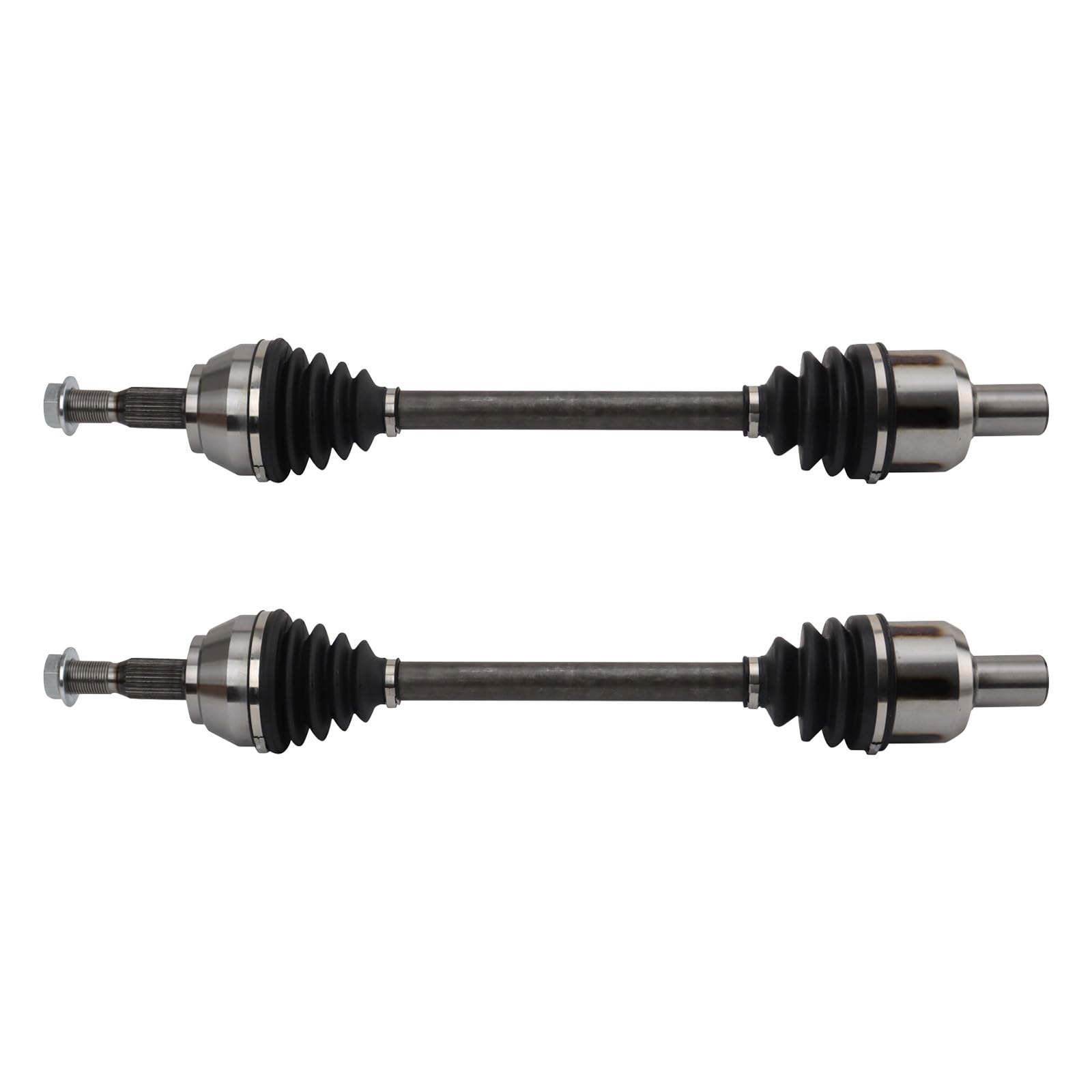 TRQ Rear CV Axle Shaft Assembly Set Compatible with 1997-2004 Chevrolet Corvette