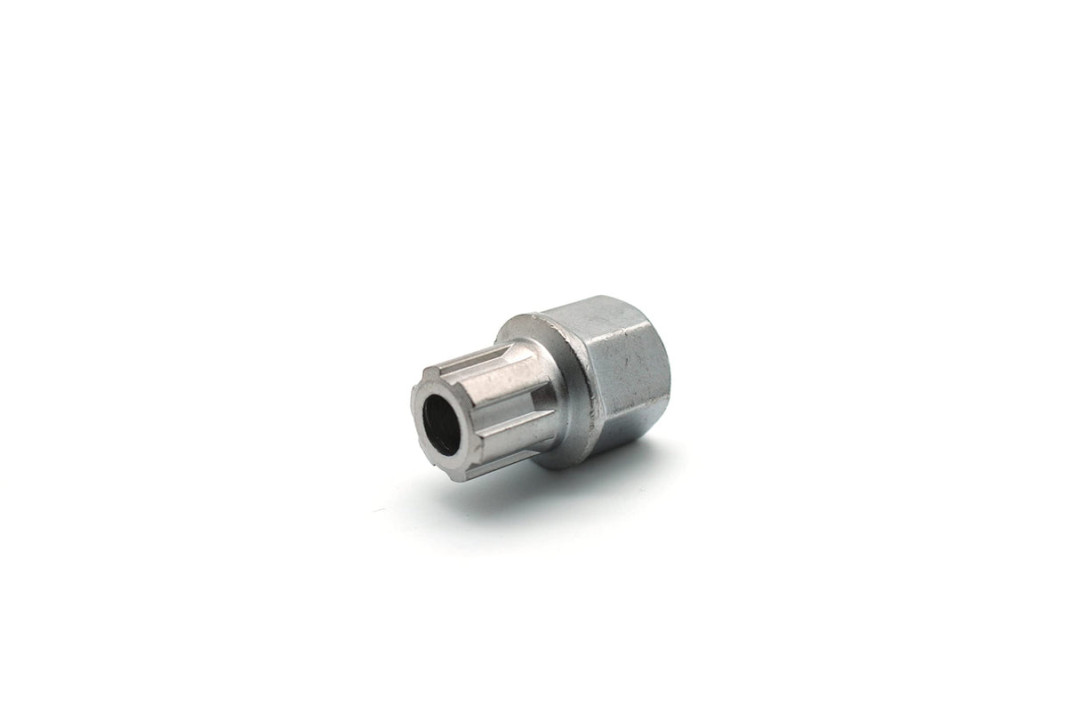 Temo 51/6Pt Wheel Lock Lugnut Anti-Theft Lug Nut Screw Removal Key Socket S3057 For Vw Audi