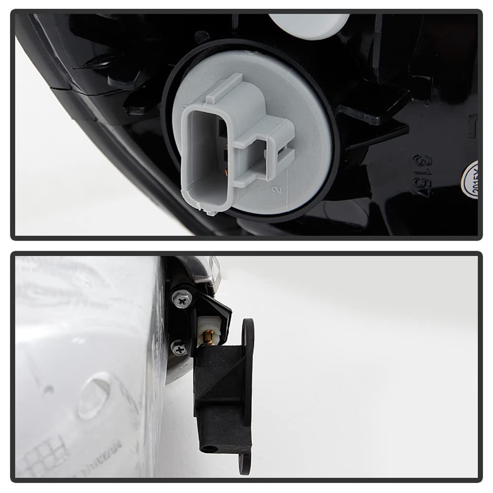 Acanii - For Blk Smoke 2000-2004 Toyota Tundra Regula/Access Cab Headlights +Corner Lamps Driver + Passenger Side