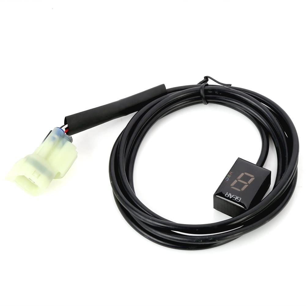 Idea Waterproof Motorcycle Gear Indicator For Honda Cb300F Cbr400R Cbr600Rr Fury Nc Motorcycle Gear Meter Led Digital Display Shift Lever Sensors