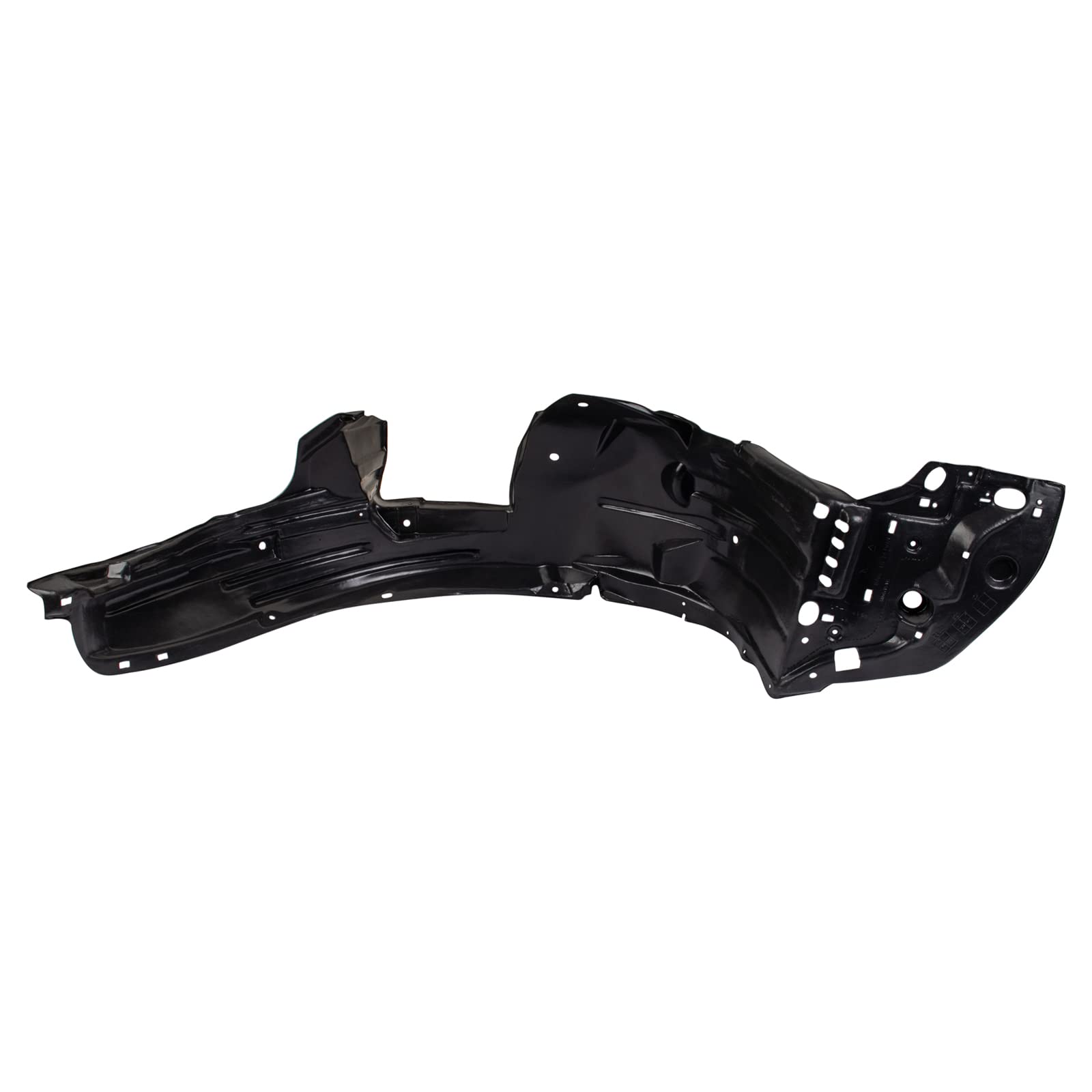 Trq Inner Fender Liner Set Compatible With 2009-2011 Honda Fit Ho1248133 Ho1249133