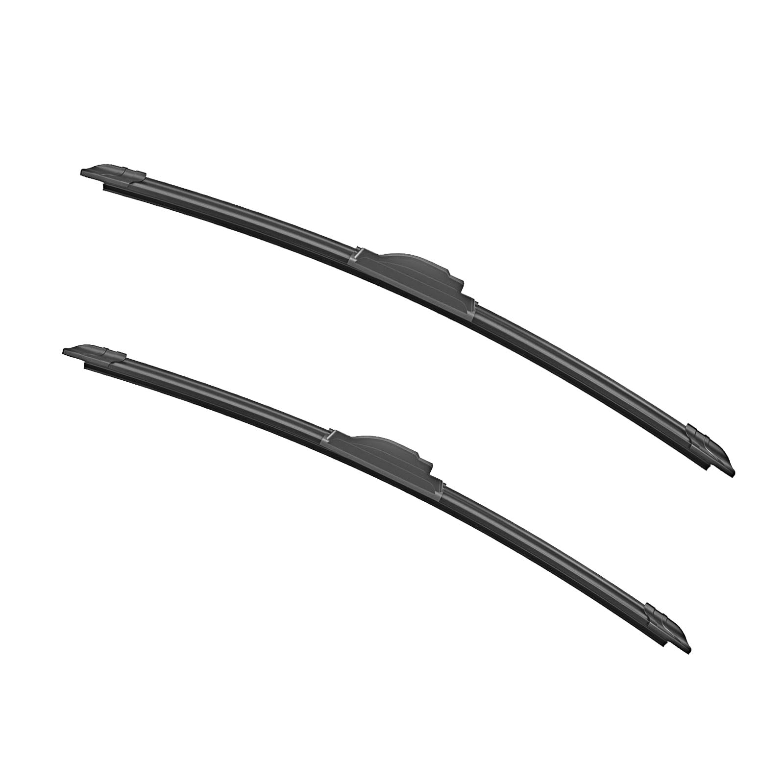 Oem Quality 24'' + 22'' Premium All-Seasons Durable Stable And Quiet Windshield Wiper Blades-J Hook Wipers(Set Of 2)