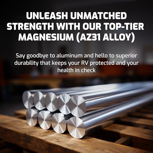 Oneness 369 Rv Water Heater Anode Rod - 3-Pack, 3-Year Warranty - 9.25'' X 3/4    Npt - Premium Magnesium Anode Rod For Rv Hot W