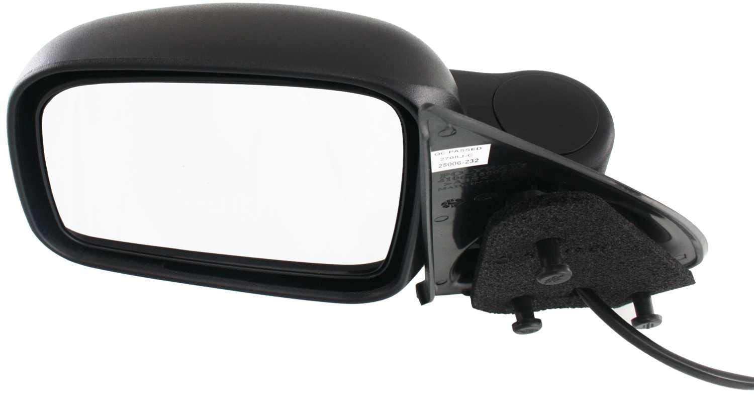 Kool Vue Driver Side Power Non-Heated Mirror for Jeep Liberty 2002-2007 Textured