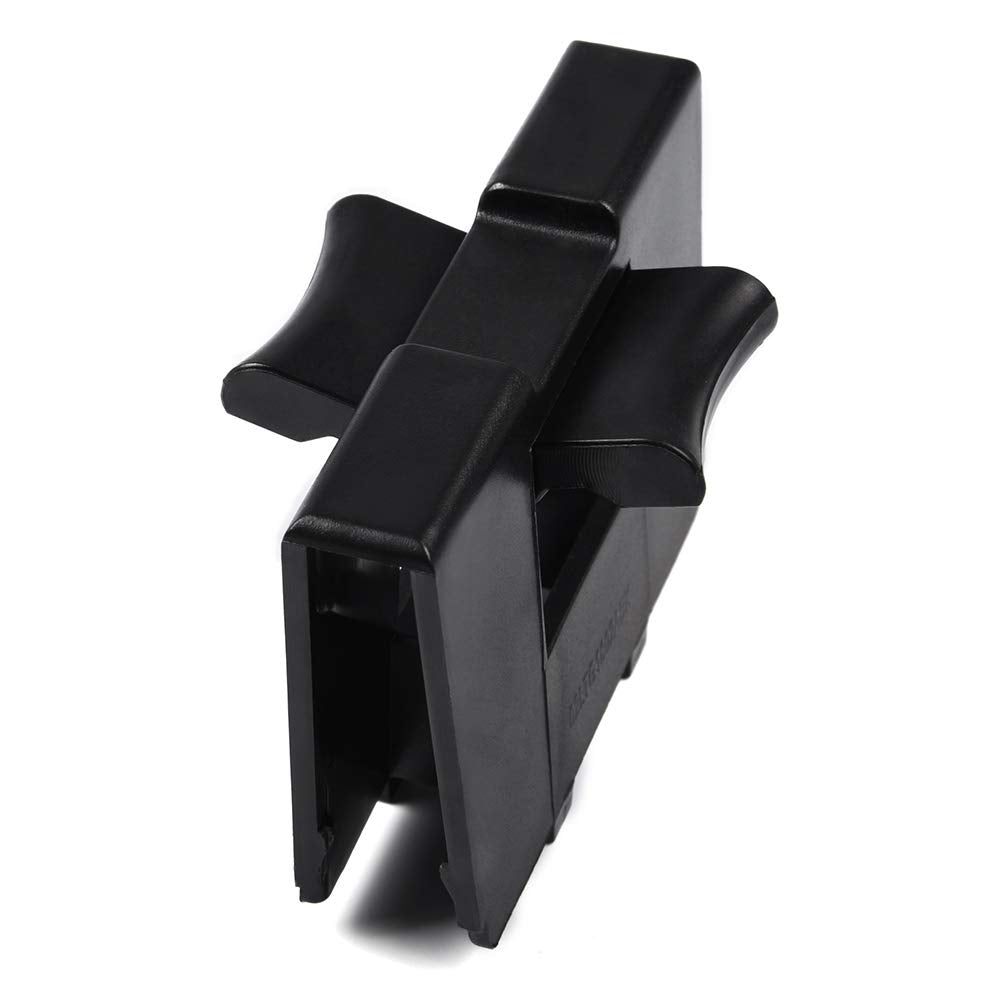 Pit66 Front Center Console Cup Holder Inserts Divider Compatible With Subaru 2010-2014 Outback / 2010-2014 Legacy, Black 92118Aj