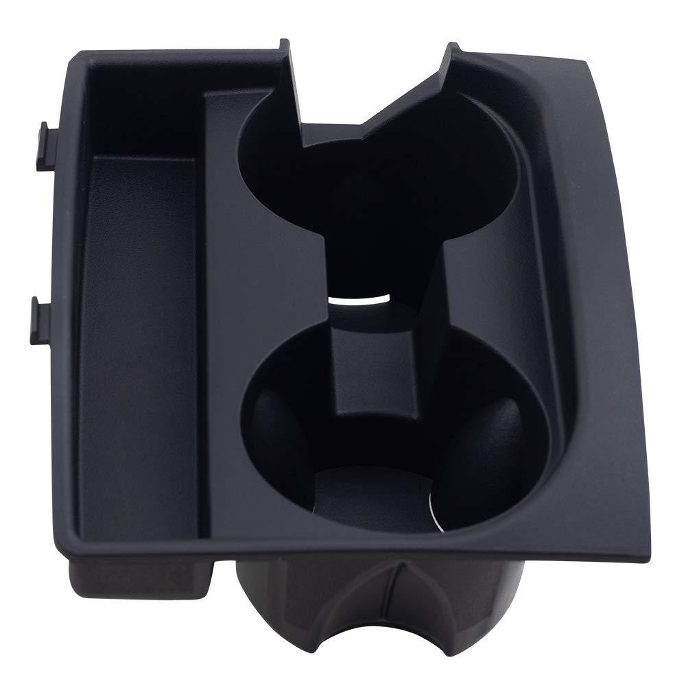 Brock Replacement Front Center Console Cup Holder Drink Insert Liner Compatible With 2006-2007 Commander 2005-2010 Grand Cheroke