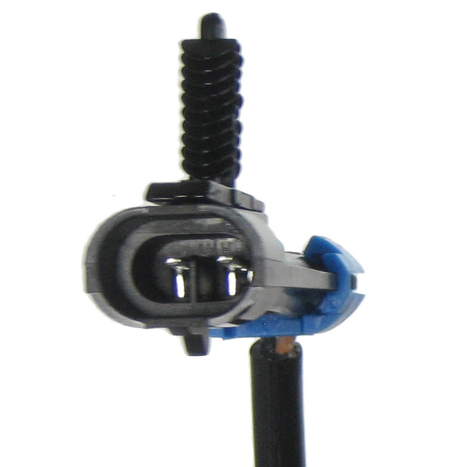 TRQ Front Wheel ABS Brake Sensor w/Harness Connector Compatible with Chevy GMC Pickup Truck